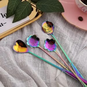Flower Spoon🌸(6pcs)Set 
Multi Color🌈